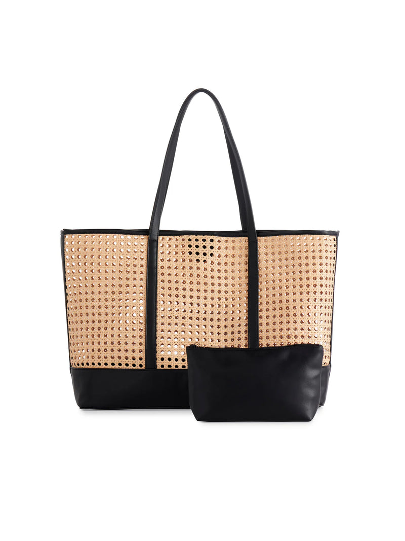 Shiraleah Soleil Mini Tote - Black
