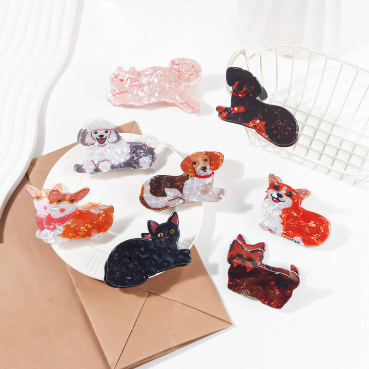 Cute Dog &amp; Cat Pet Hair Clip