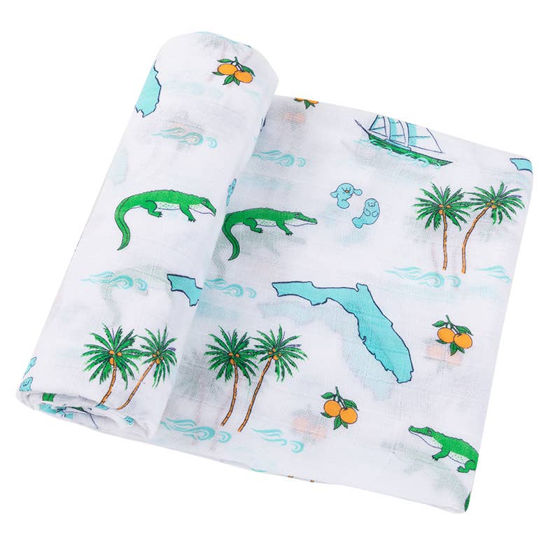 Florida Swaddle Blanket (Unisex)