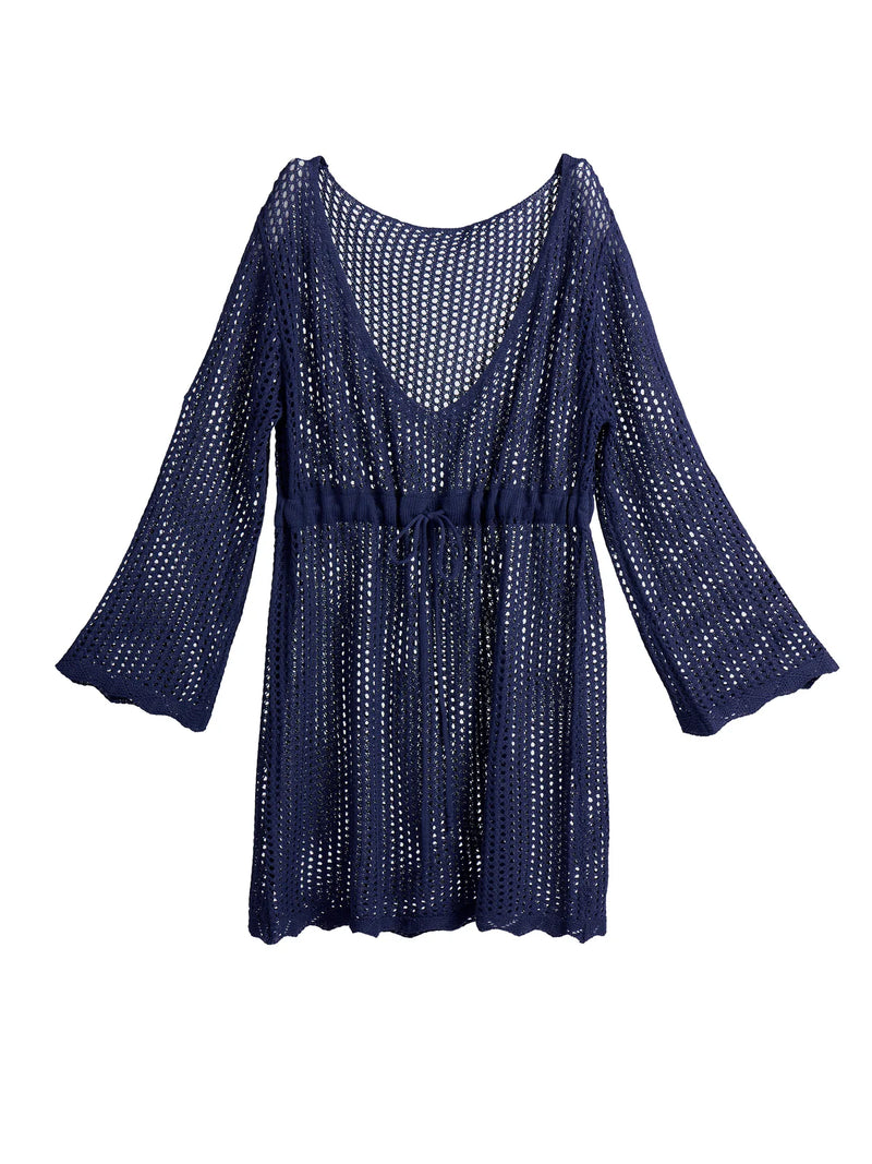 FINAL SALE Shiraleah Marina Cover-Up - Navy