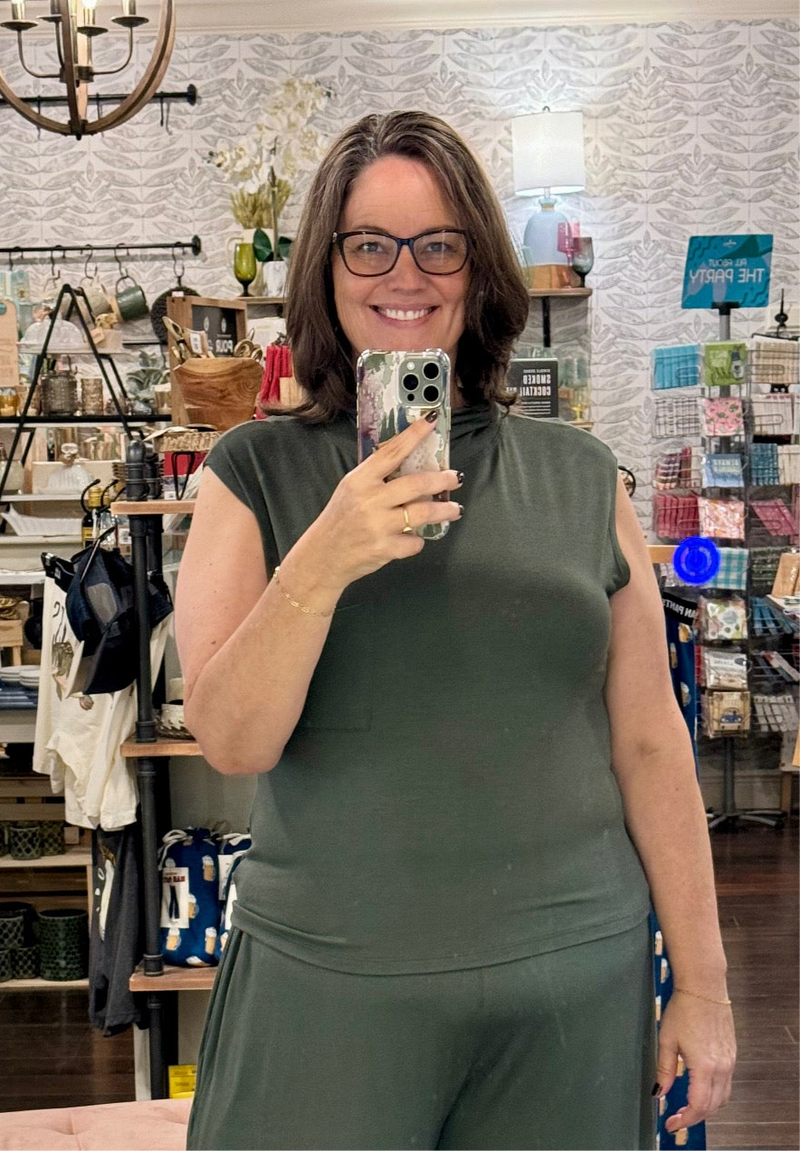FINAL SALE Kylie Paige - Made in the USA - Eliana Top - Cargo