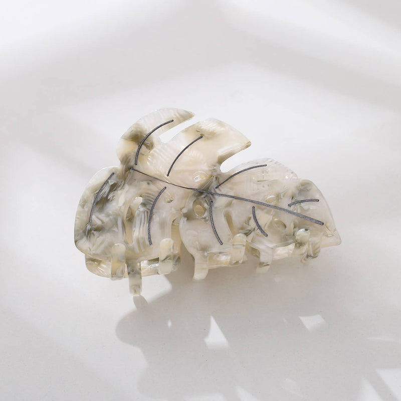 Monstera Leaf Claw Clip