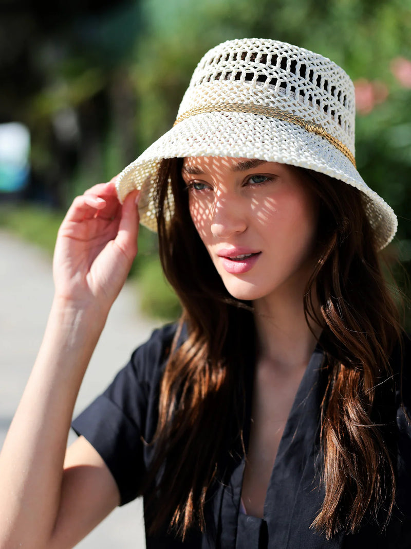 Shiraleah Allison Hat - Ivory