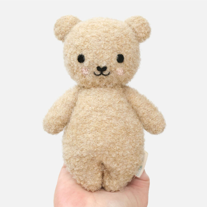 Cuddle+Kind Baby bouclé bear (honey)