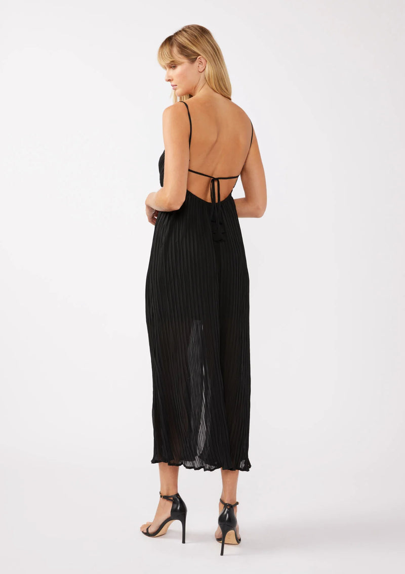 FINAL SALE Spin For Me Pleated Maxi Dress