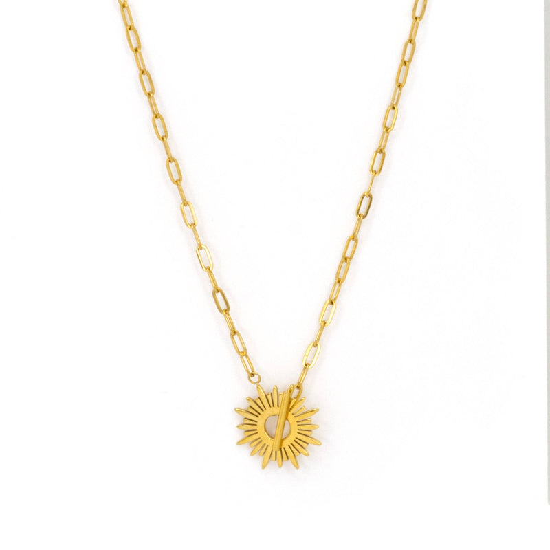 Salty Cali Golden Sun Necklace