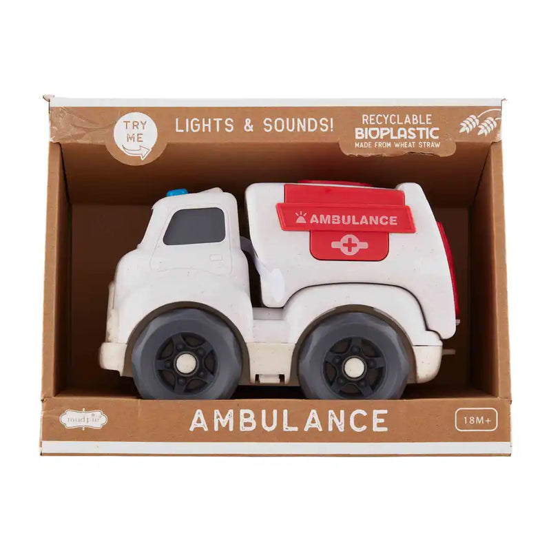 Mud Pie Ambulance Toy