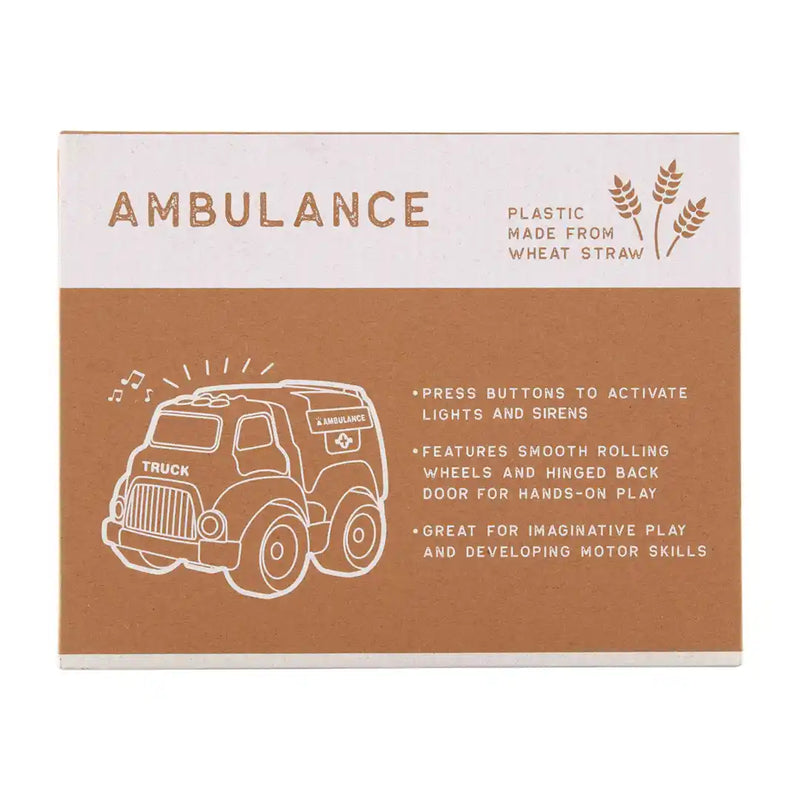 Mud Pie Ambulance Toy