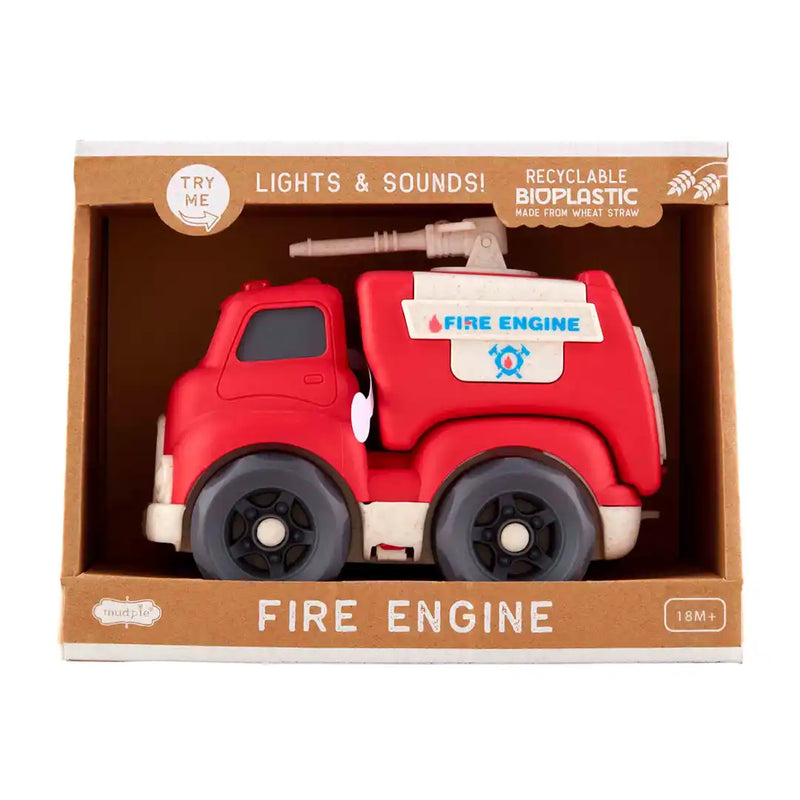 Mud Pie Fire Truck Toy