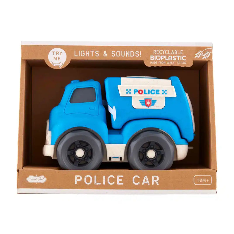 Mud Pie Police Truck Toy