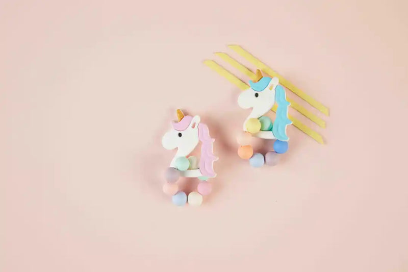 Mud Pie Unicorn Silicone Teether - 2 Styles