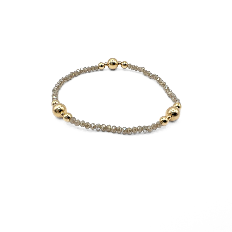 The Nantucket Shimmer Collection 14k Gold- Filled Beaded Bracelets