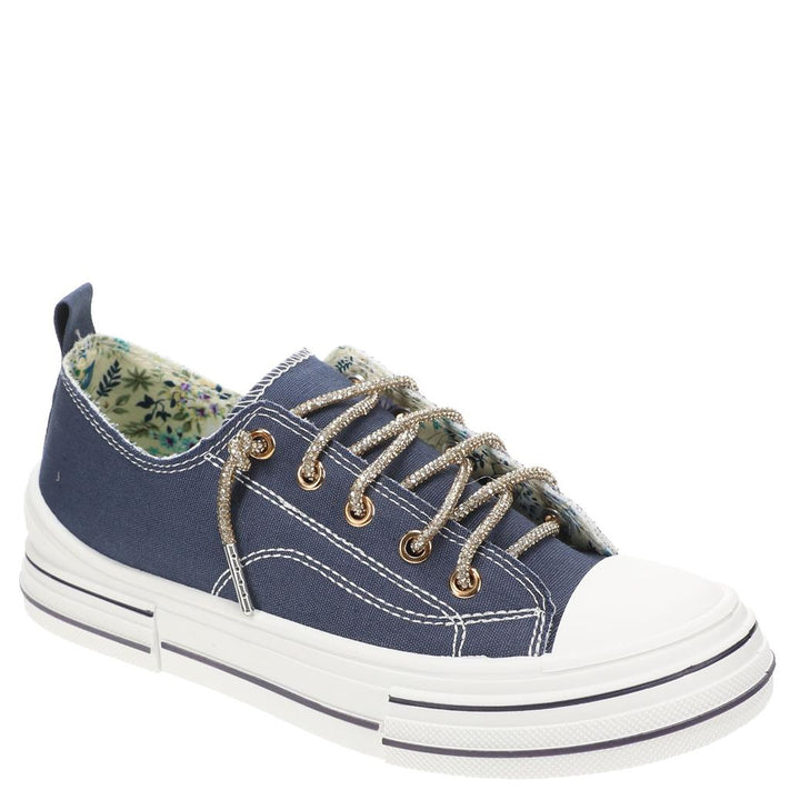 Very G Aman Sneaker - Navy &amp; Gold