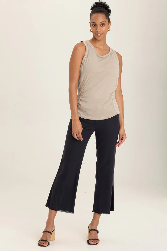 XCVI Wearables Rexel Tank  in Ripple Pigment