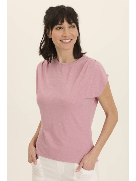 XCVI Wearables Slub Arwen Top - Sweet Pea