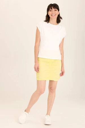 XCVI Wearables Slub Arwen Top - White