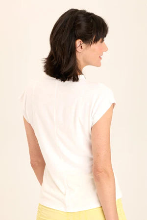 XCVI Wearables Slub Arwen Top - White