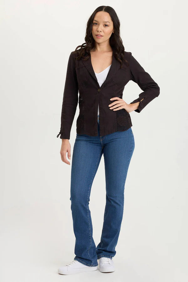 XCVI Trinket Jacket - Black