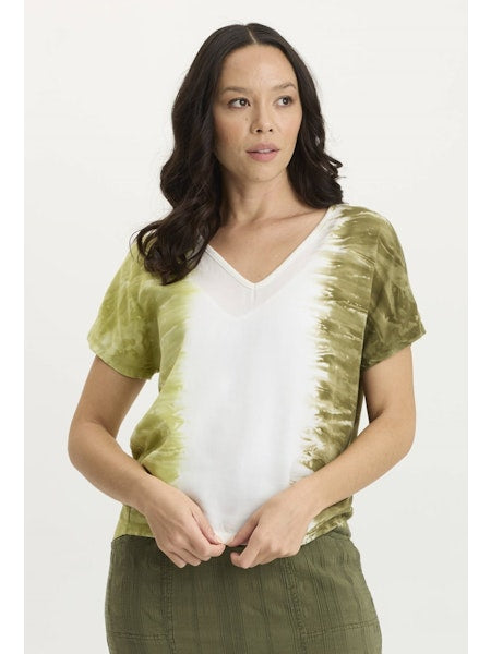 XCVI Ulysses Top - Aerial Wash Vinyard