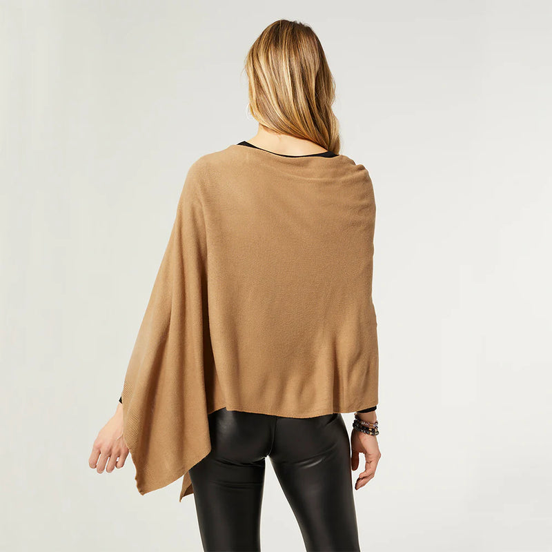 The Lightweight Poncho - Taupe 2049013D
