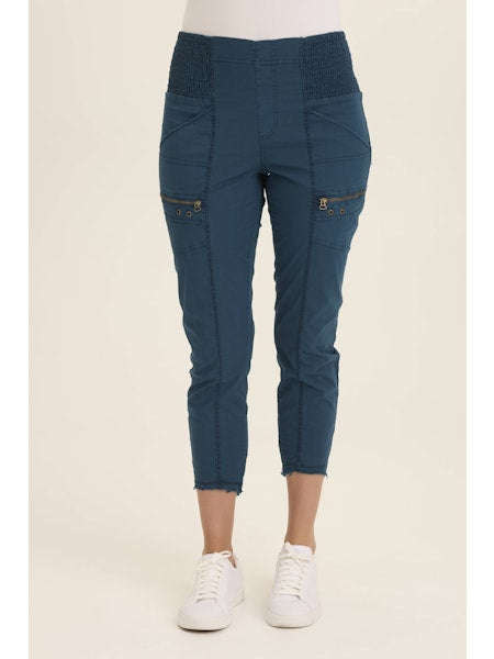 XCVI Wearables Acker Slim Pant - Abyss Pigment