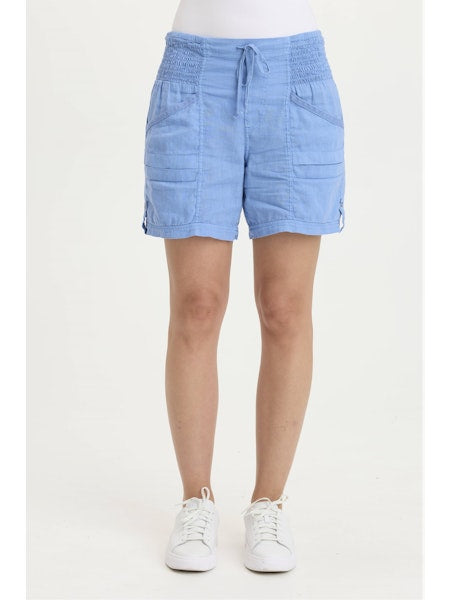 XCVI Rebel Linen Tabbed Short - Shaska Lake