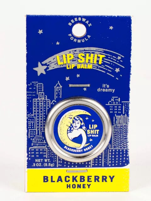 Blue Q Lip Shit Lip Balm - Blackberry Honey