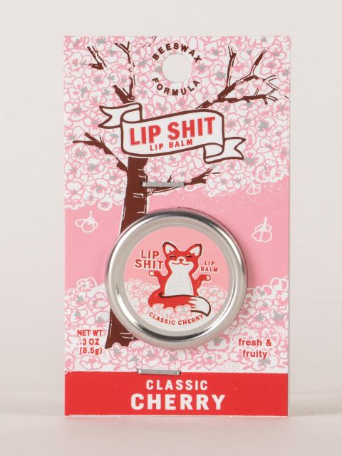 Blue Q Lip Shit Lip Balm - Classic Cherry