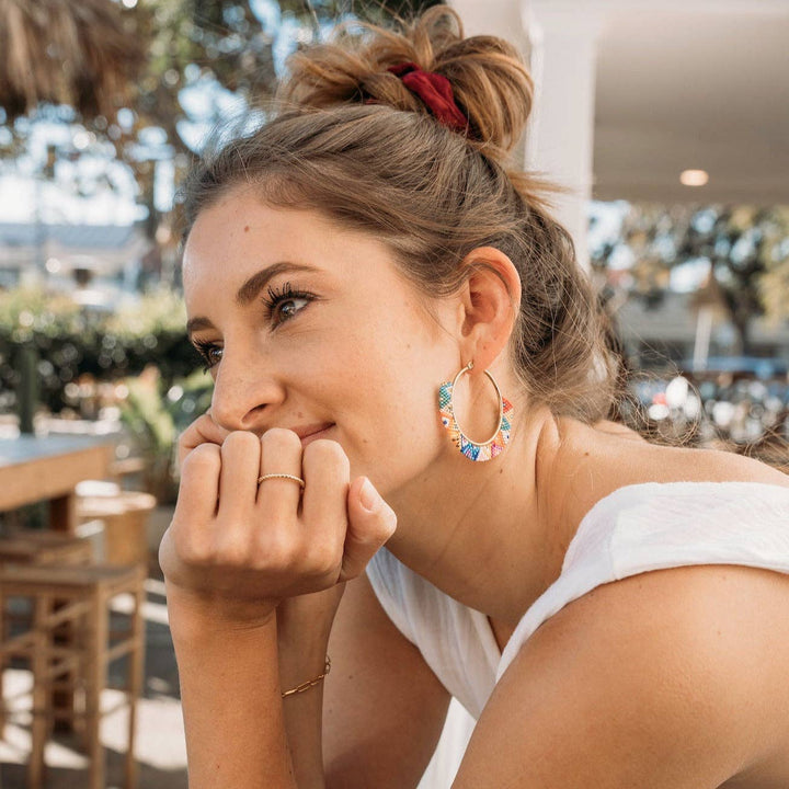 Salty Cali Azteca Hoops ~ Salty Babes
