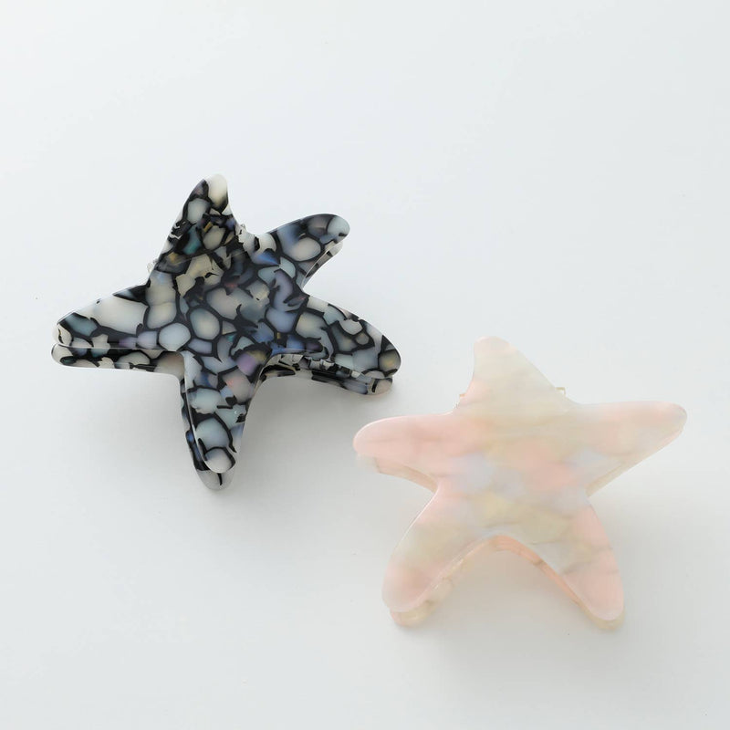 Moon Starfish | Medium Starfish Claw Clip