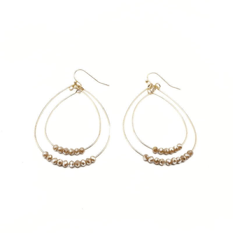 Erin Gray Ella Cate Earring in Champagne