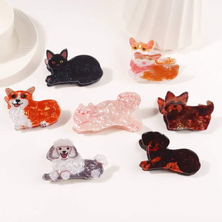 Cute Dog &amp; Cat Pet Hair Clip
