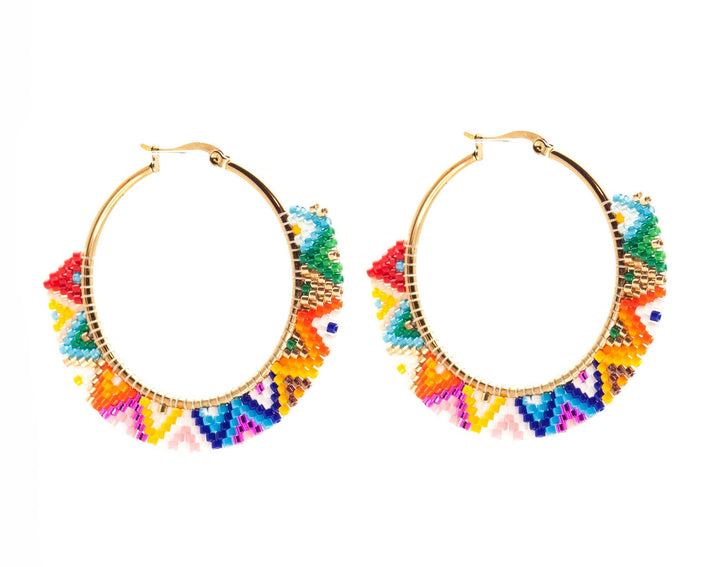 Salty Cali Azteca Hoops ~ Salty Babes