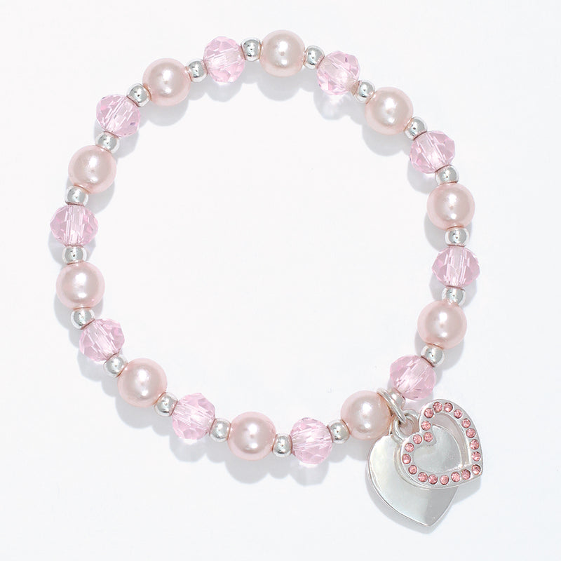Bracelet-Little Love 2 Hearts