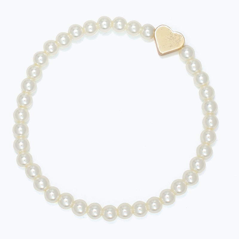 Bracelet-Little Love Pearls & Heart