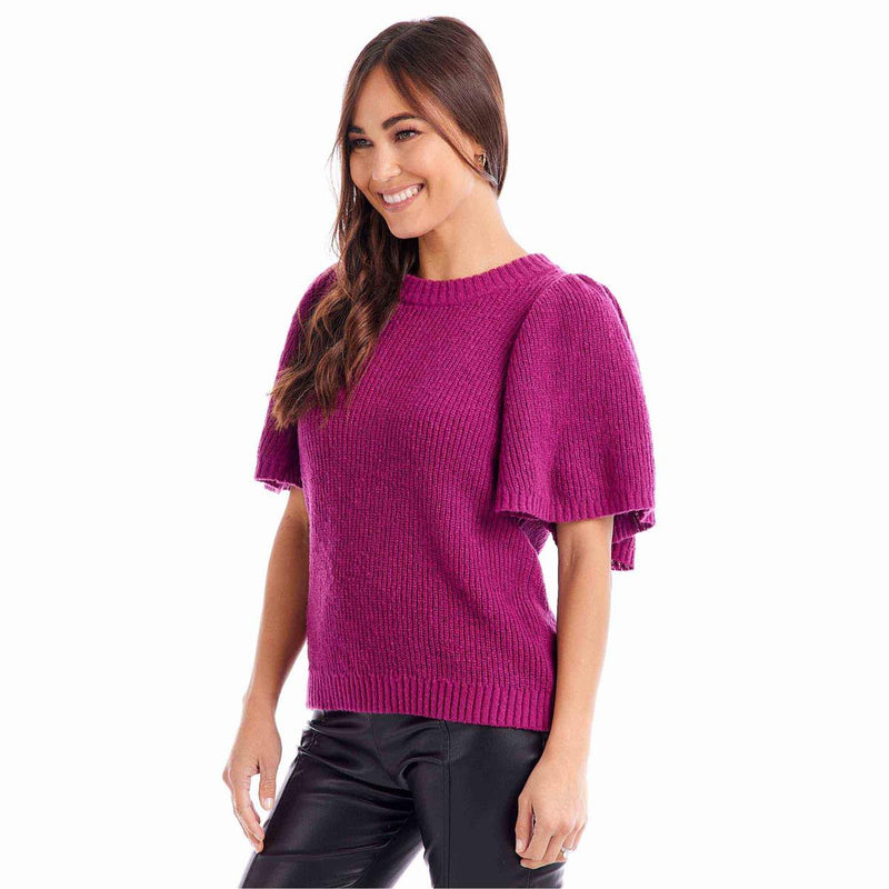 Mud Pie Asteria Sweater - Berry