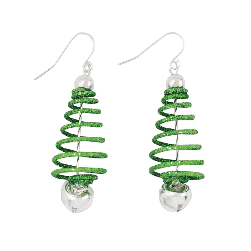 Earrings-Green Spring Trees