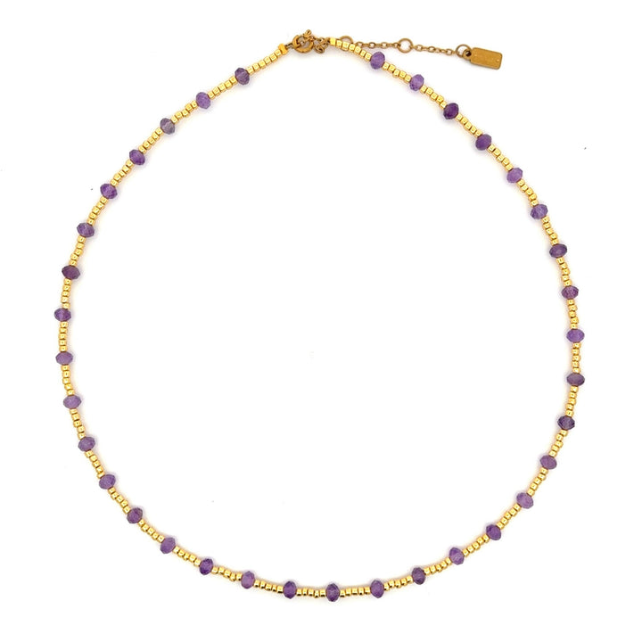 Salty Cali Beaded Gemstone Necklace