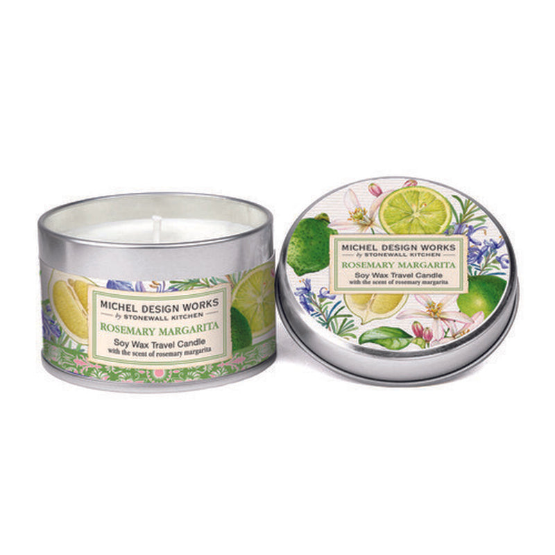 Michel Design Works Rosemary Margarita Travel Candle Tin
