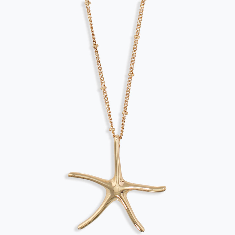 Necklace-Classic Gold Starfish