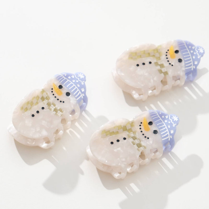 Snowman | Holiday Claw Clip