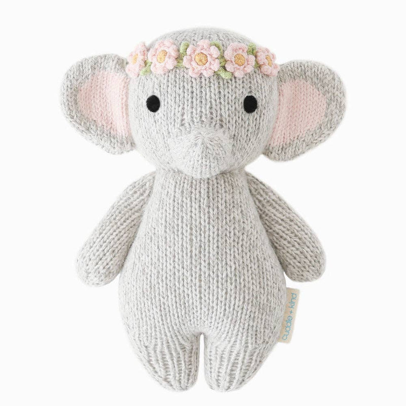 Cuddle+Kind Baby elephant (blush floral), gives 5 meals