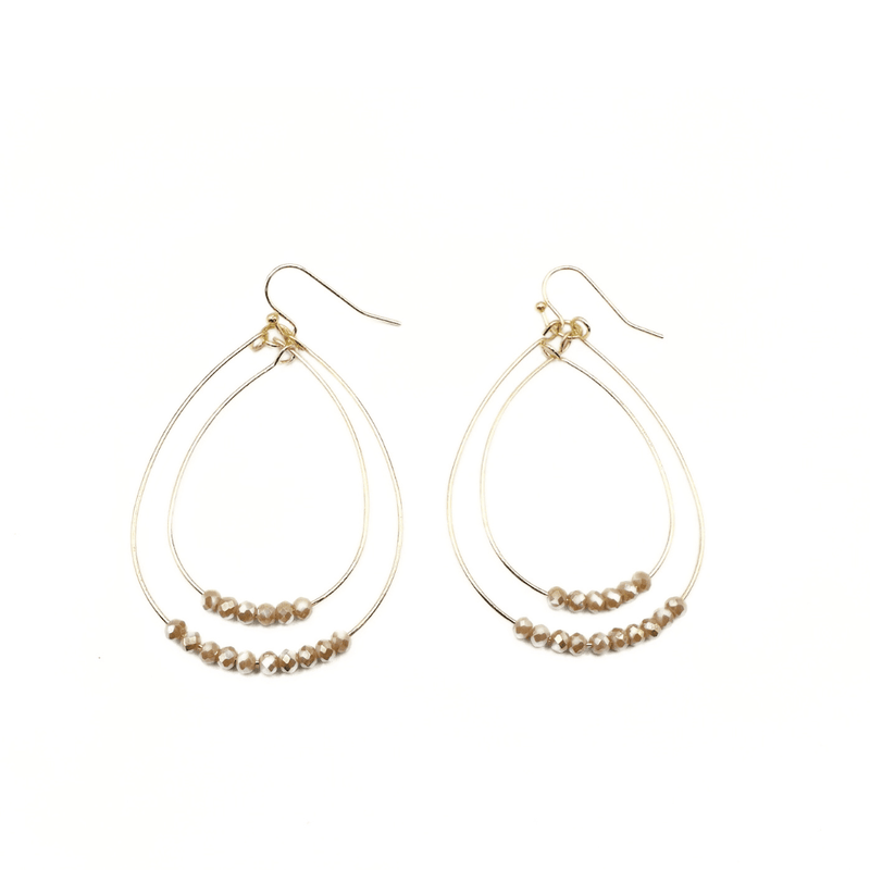 Erin Gray Ella Cate Earring in Champagne