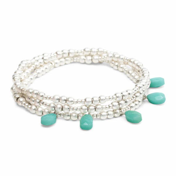 Scout - Metal Wrap - Timeless/Turquoise/Silver