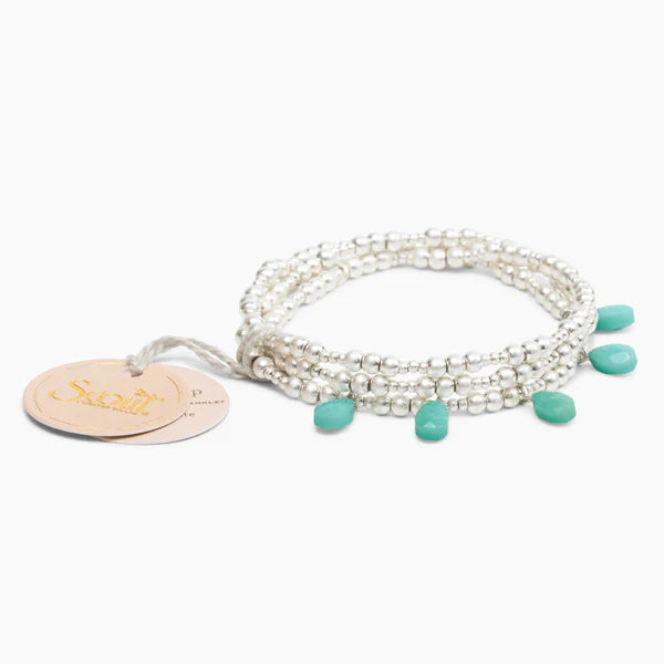 Scout - Metal Wrap - Timeless/Turquoise/Silver