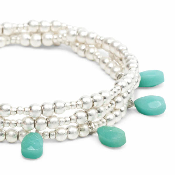 Scout - Metal Wrap - Timeless/Turquoise/Silver