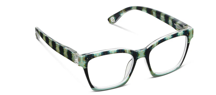 Peepers Readers Laura Park Design Birdie Orchid Blossom Navy Colorblock