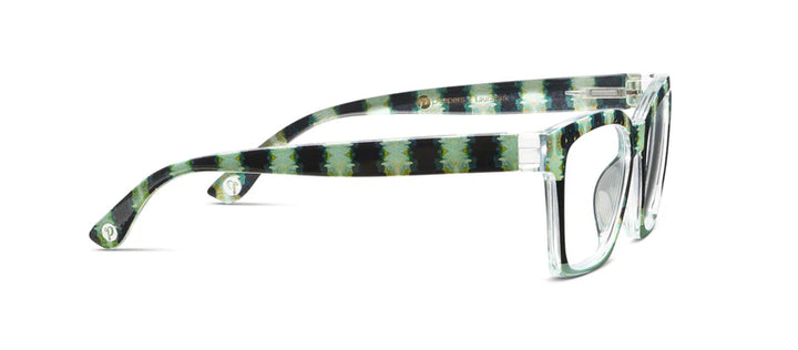 Peepers Readers Laura Park Design Birdie Orchid Blossom Navy Colorblock