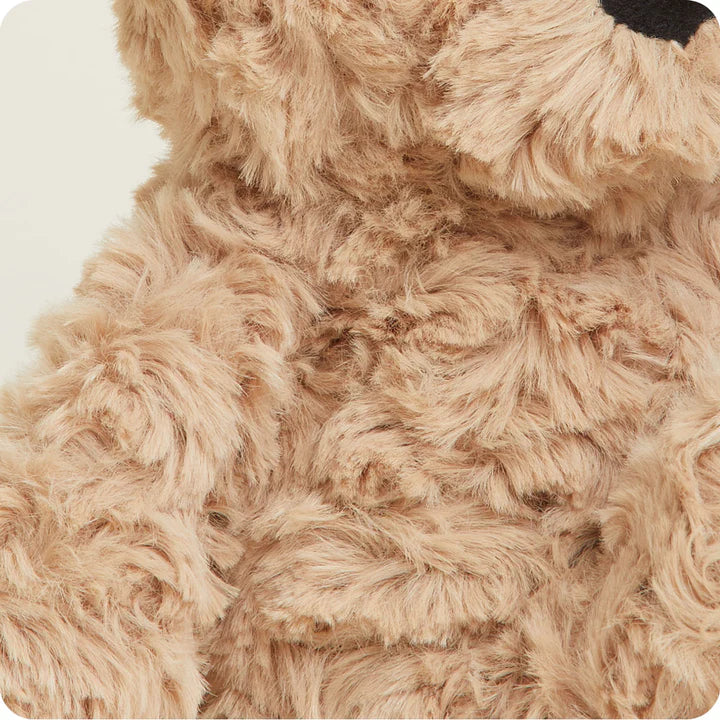 Warmies Brown Curly Bear Junior