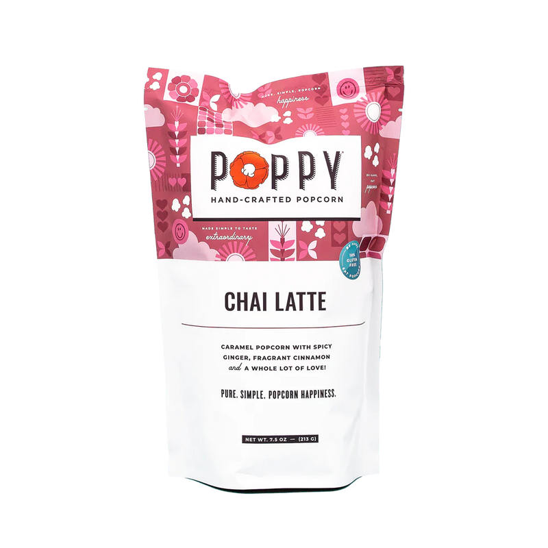 Poppy Popcorn Chai Latte Market Bag